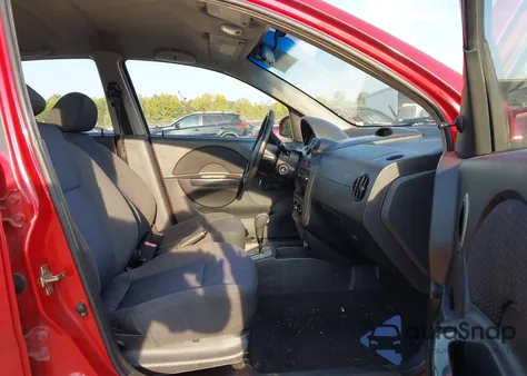 2007 Chevrolet Aveo 5 Ls из США, поврежденный, VIN KL1TD66677B710177